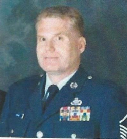 Gregory Strub years later wearing his Sergeant uniform