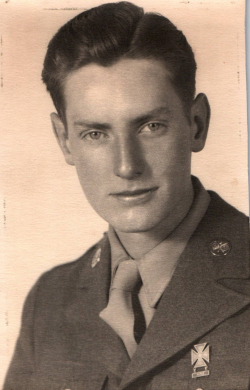 Jerry Feldt in uniform