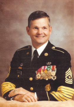Jim Dickerson's Army ID photo
