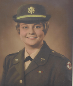 JoAnne Downes's Army ID photo