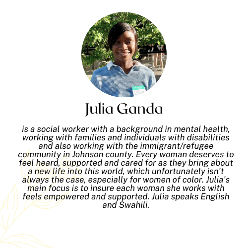 Julia Ganda, doula