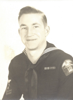 Paul Carter's Navy ID photo