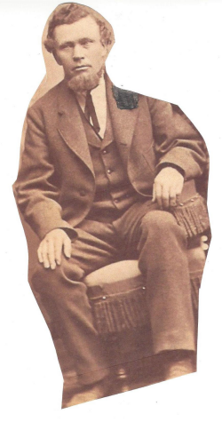 Philip Brandstatter sitting in a chair