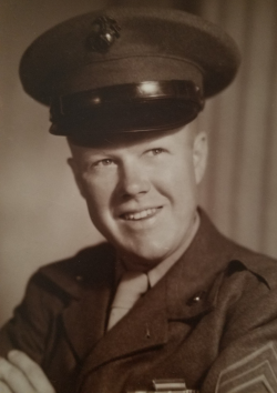 photo of Richard Jensen in uniform