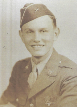 Robert Benson's military photo