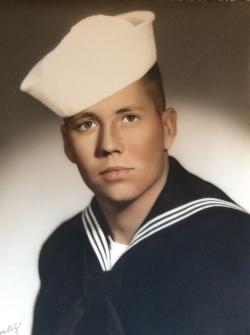 Robert Hesseltine's Navy ID photo