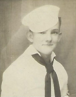 William Butcher's Navy ID photo