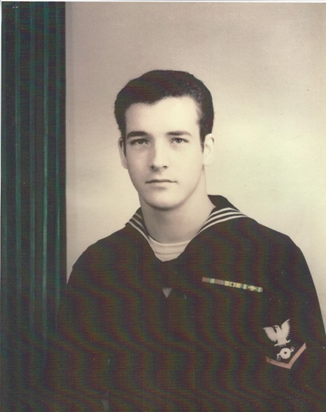 William Halleran's Navy ID photo