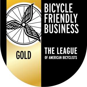Bicycle friendly business gold award