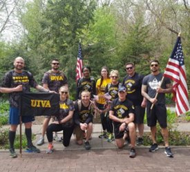 University of Iowa Veteran's Association group photo